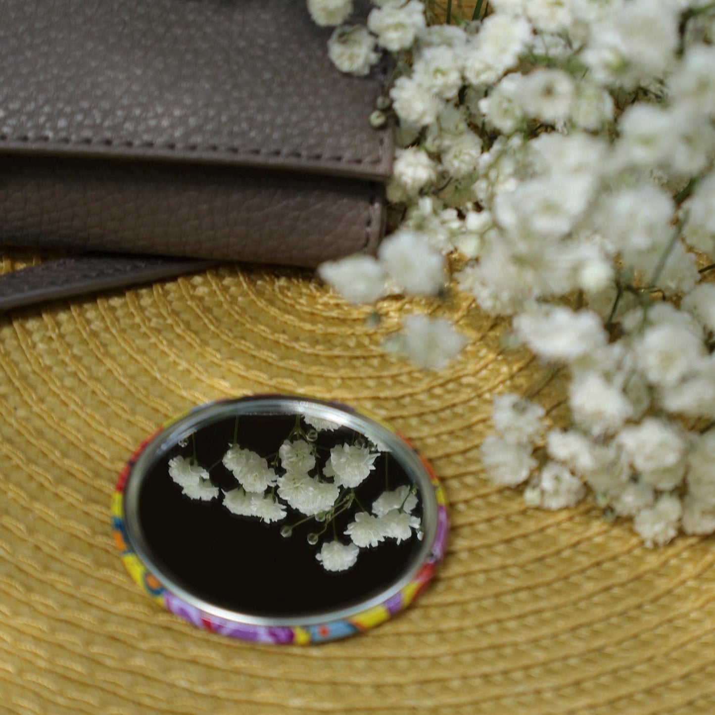 Butterfly Pocket Mirror | 2.25” Cute Compact Mirror