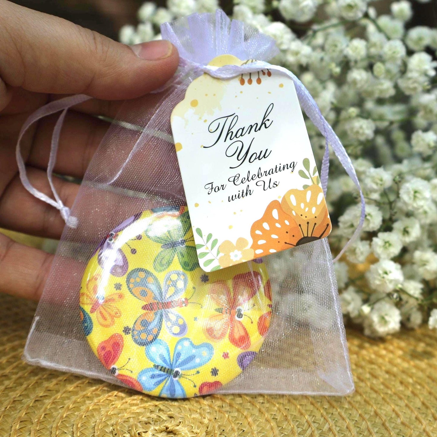 Butterfly Pocket Mirror | 2.25” Cute Compact Mirror